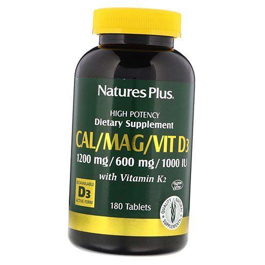 Vitamins for bones and teeth, Cal/Mag/Vit D3 with Vitamin K2 Tab, Nature s Plus 180 tabs (36375125) 180tab
Vitamins for bones and teeth, Cal/Mag/Vit D3 with Vitamin K2 Tab, Nature s Plus 180 tabs (36375125) 180tab