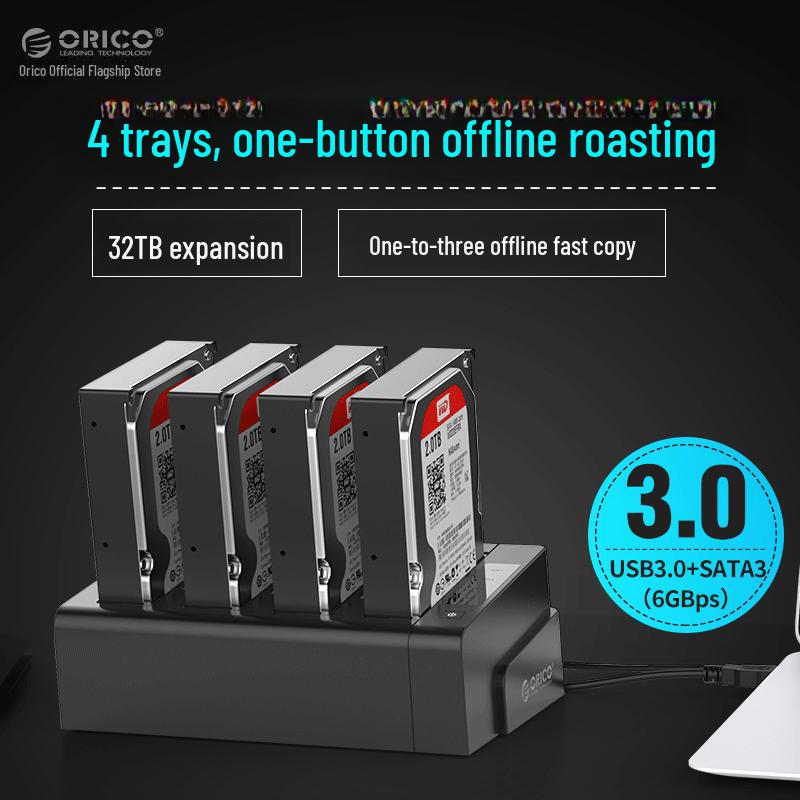 Док-станция ORICO 6648US3-C USB 3.0 с четырьмя слотами для жестких дисков и возможностью автономного клонирования 1-в-3 чёрный
Док-станция ORICO 6648US3-C USB 3.0 с четырьмя слотами для жестких дисков и возможностью автономного клонирования 1-в-3 чёрный