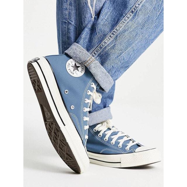 Синие высокие кеды унисекс Converse Chuck 70 hi
Синие высокие кеды унисекс Converse Chuck 70 hi