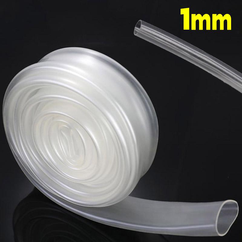 2:1 Polyolefin Thermal Cable Sleeve Wiring Kit Heat Shrink Tube Transparent Insulate Waterproof Tube Wiring Accessories 2M(1 roll)
2:1 Polyolefin Thermal Cable Sleeve Wiring Kit Heat Shrink Tube Transparent Insulate Waterproof Tube Wiring Accessories 2M(1 roll)