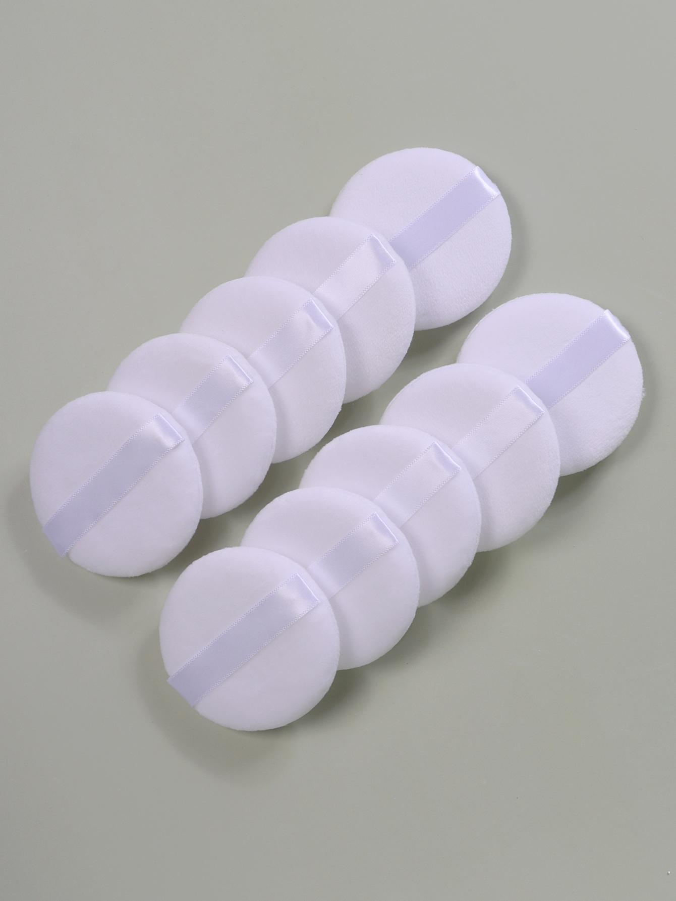 2-5-10-20Pcs Portable and Practical High-Grade White Round Powder Puff for Base and Fixing Makeup
2-5-10-20Pcs Portable and Practical High-Grade White Round Powder Puff for Base and Fixing Makeup