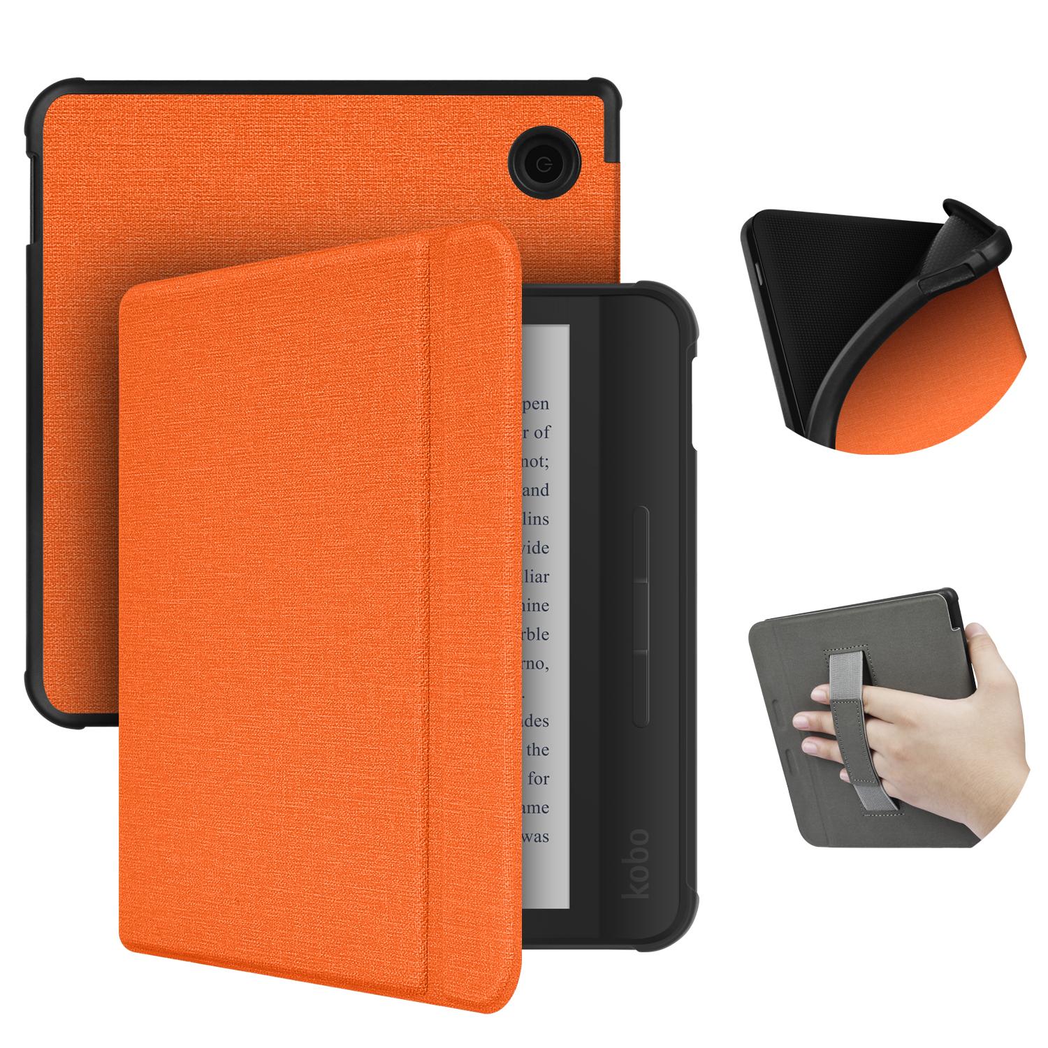 Чехол для Kobo Libra Colour 2024, Обложка для Libra 2 2021 с держателем-ремешком для руки, 7-дюймовая электронная книга N428 N418, Функция сна/пробуждения, Capa Funda Hoesje Libra 2 2021 оранжевый
Чехол для Kobo Libra Colour 2024, Обложка для Libra 2 2021 с держателем-ремешком для руки, 7-дюймовая электронная книга N428 N418, Функция сна/пробуждения, Capa Funda Hoesje Libra 2 2021 оранжевый