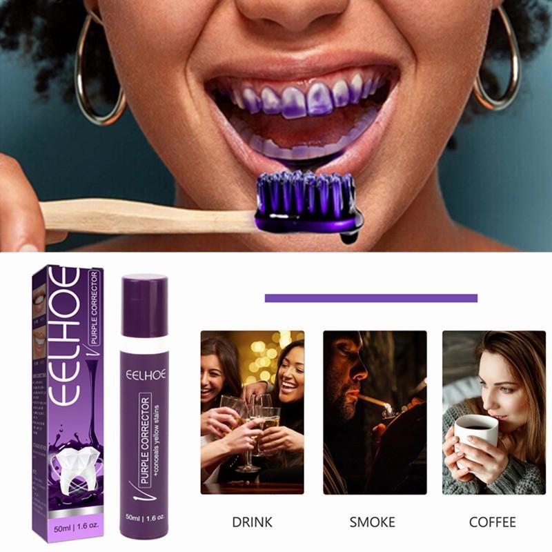 Зубная паста Dental Purple для удаления пятен на зубах, набор для отбеливания, яркость и уменьшение пожелтения
Зубная паста Dental Purple для удаления пятен на зубах, набор для отбеливания, яркость и уменьшение пожелтения