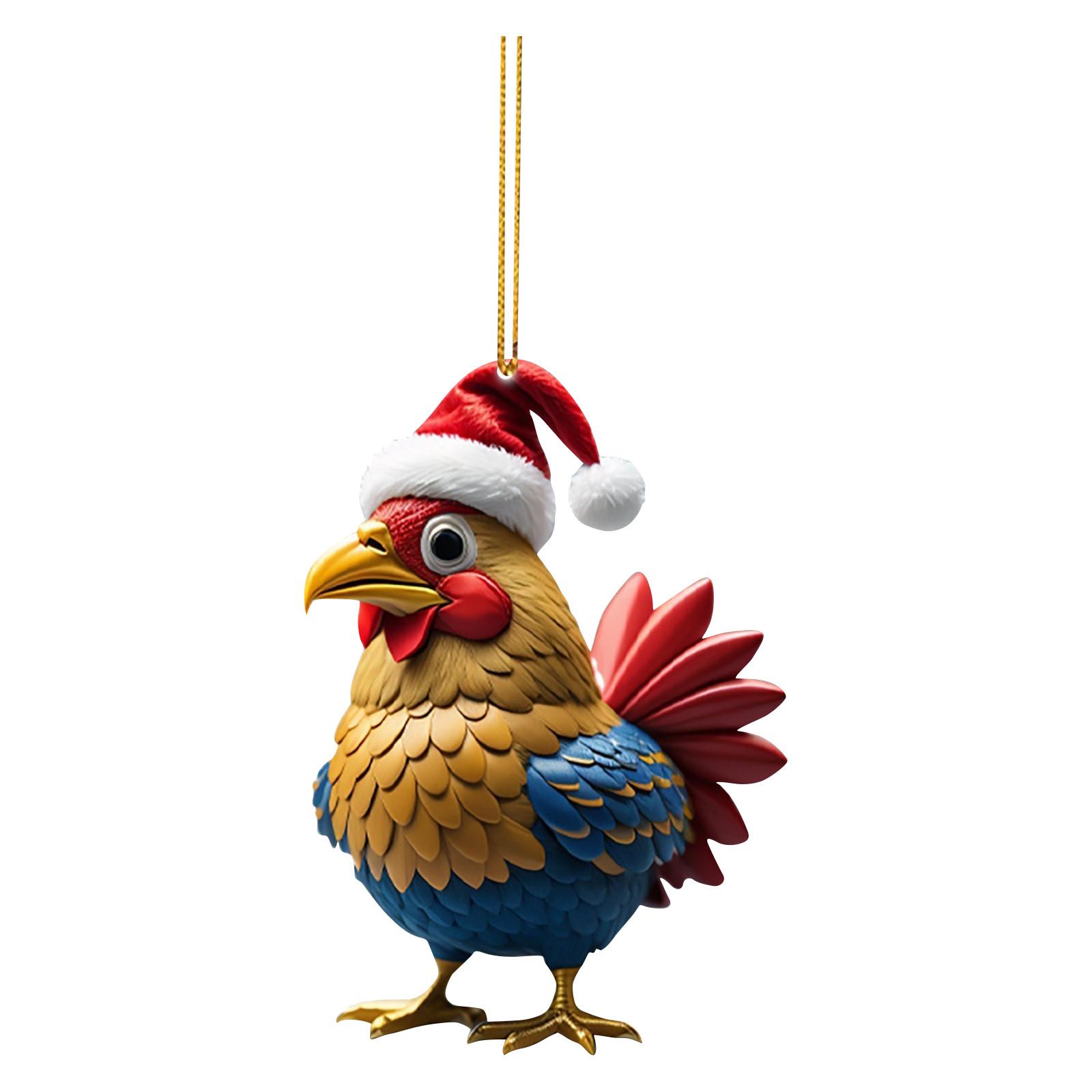 Рождественские украшения в виде индейки, акриловые подвески, подвески для автомобиля в виде индейки, акриловые подвески, подвески для елки, подвески для сада One Size
Рождественские украшения в виде индейки, акриловые подвески, подвески для автомобиля в виде индейки, акриловые подвески, подвески для елки, подвески для сада One Size