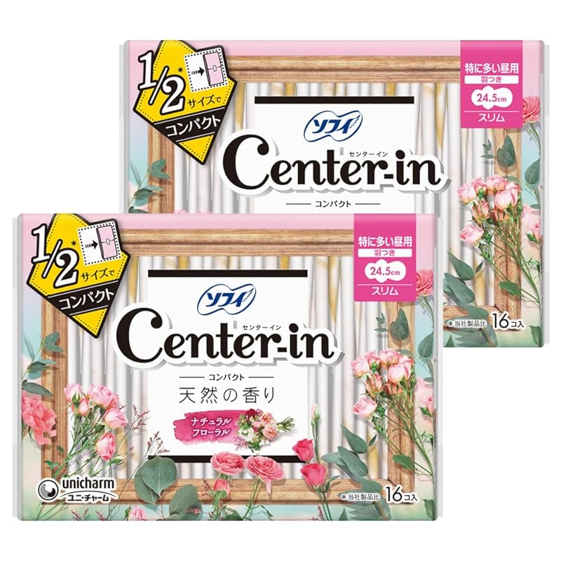 center in compact natural scent Particularly common during the day natural floral with wings 24.5cm 32 pieces (16 pieces x 2) (sanitary products)
center in compact natural scent Particularly common during the day natural floral with wings 24.5cm 32 pieces (16 pieces x 2) (sanitary products)