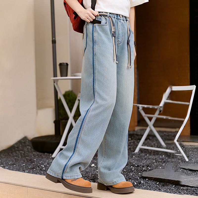 7012 Junior High School Girls Loose Straight Jeans - 2024 Spring Collection S джинсовый синий
7012 Junior High School Girls Loose Straight Jeans - 2024 Spring Collection S джинсовый синий