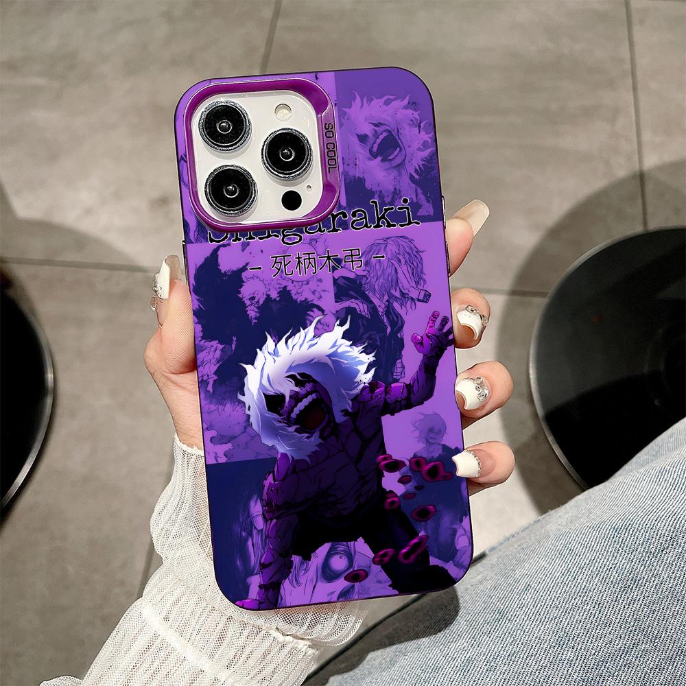 MHA Tomura Shigaraki Mobile Phone Case for iPhone 17 16 15 14 13 12 11 X XR XS 8 7 Air Pro Max Plus Purple Translucent Cover iPhone17
MHA Tomura Shigaraki Mobile Phone Case for iPhone 17 16 15 14 13 12 11 X XR XS 8 7 Air Pro Max Plus Purple Translucent Cover iPhone17