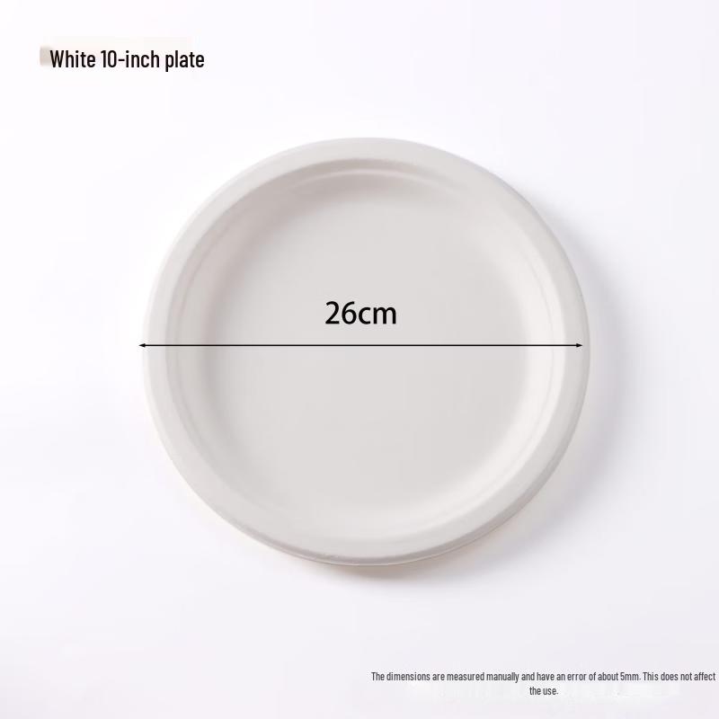 Disposable Thickened Compostable Paper Plates
Disposable Thickened Compostable Paper Plates