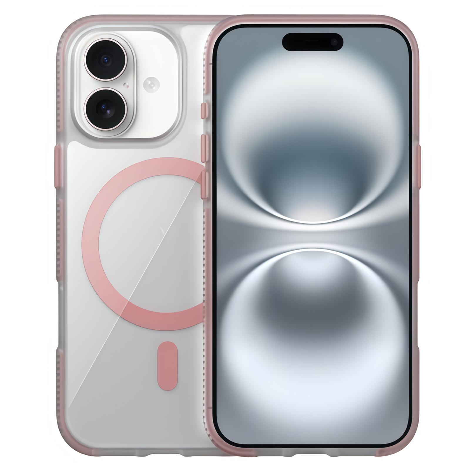 For iPhone 16 Case Compatible with MagSafe PC+TPU+PE Shockproof Mobile Cover Black
For iPhone 16 Case Compatible with MagSafe PC+TPU+PE Shockproof Mobile Cover Black