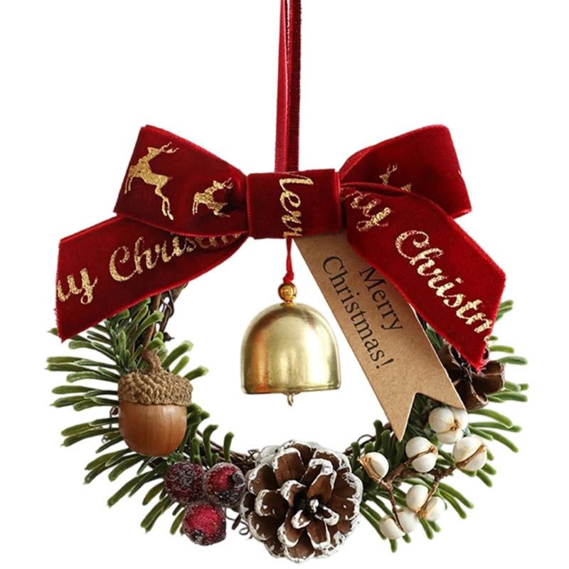 Festival Wooden Hanging Decors Feature Bells Pine Cones and Red Berries for Christmas Party Decorations красный
Festival Wooden Hanging Decors Feature Bells Pine Cones and Red Berries for Christmas Party Decorations красный