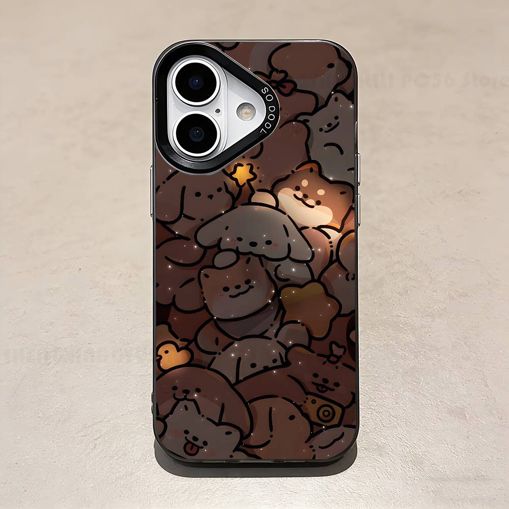 Glow Line Puppy Phone Case For IPhone 17 16e 16 15 14 13 12 11 Pro Max X XR XS MAX Back Cover iPhone16plus
Glow Line Puppy Phone Case For IPhone 17 16e 16 15 14 13 12 11 Pro Max X XR XS MAX Back Cover iPhone16plus