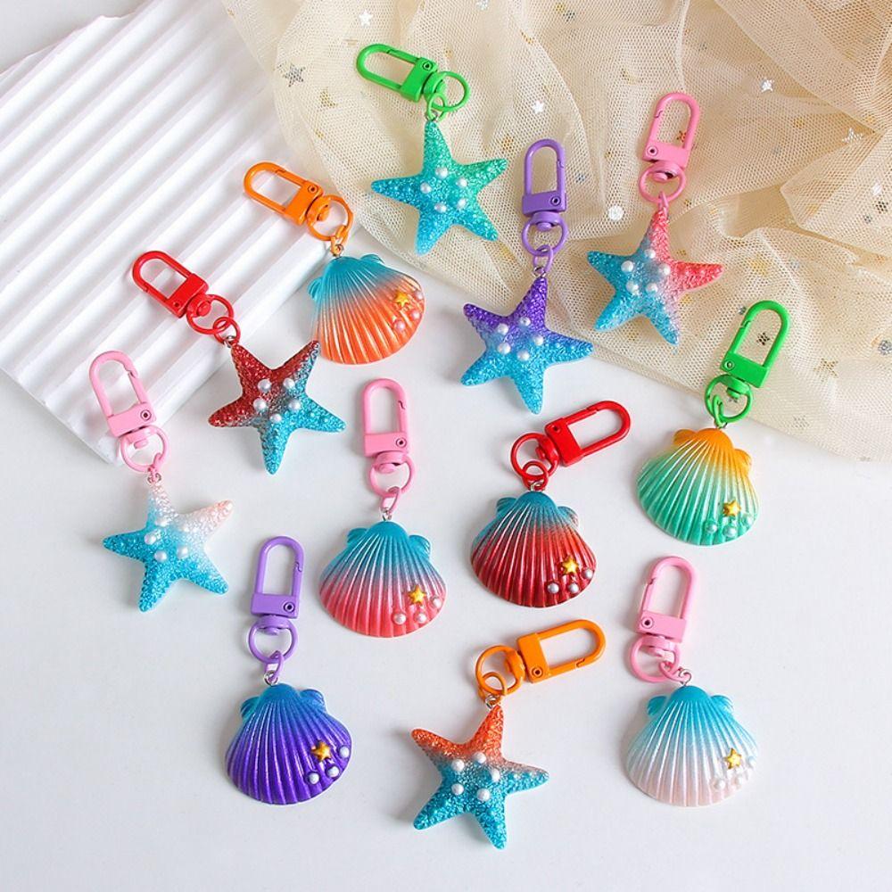 Gradient Color Simulated Sea Shell Pearl DIY Jewelry Accessory Resin Starfish Jewelry Making green&blue-starfish
Gradient Color Simulated Sea Shell Pearl DIY Jewelry Accessory Resin Starfish Jewelry Making green&blue-starfish