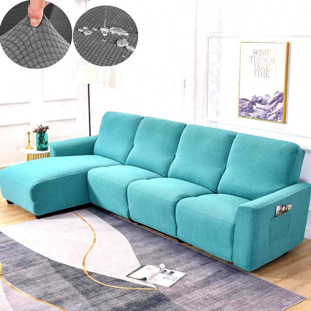 1/2/3 Seater Waterproof Elastic Recliner Sofa Cover Stretch Chair Covers Removable Couch Armchair Slipcovers Home single-seat-4pcs
1/2/3 Seater Waterproof Elastic Recliner Sofa Cover Stretch Chair Covers Removable Couch Armchair Slipcovers Home single-seat-4pcs