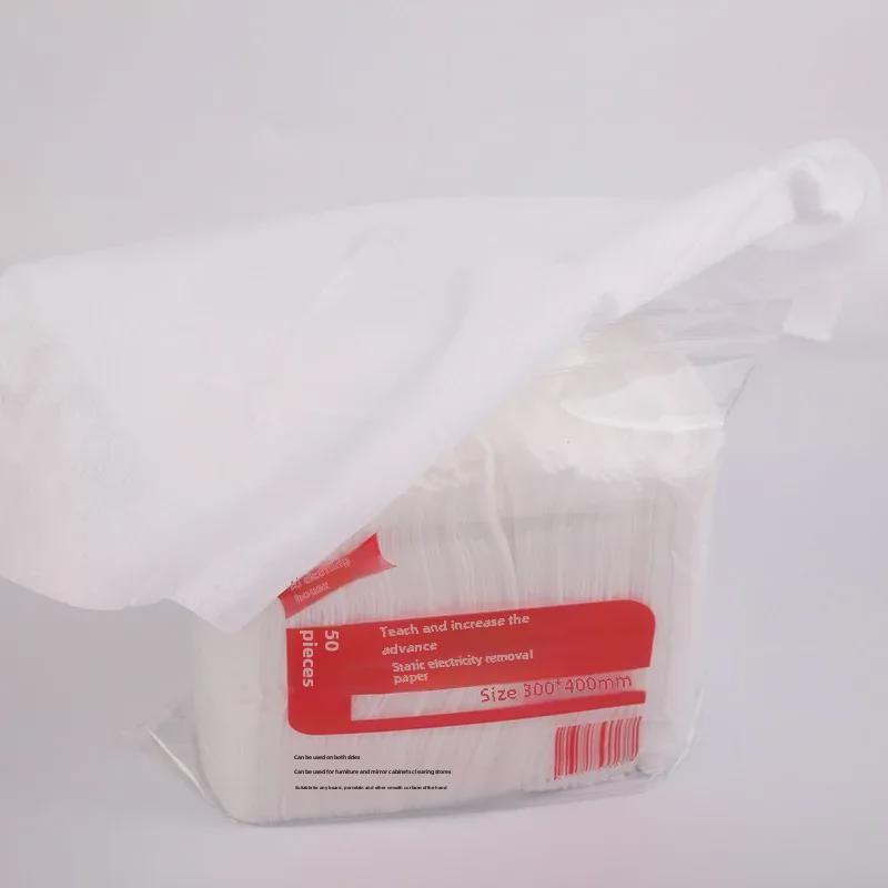 Large Electrostatic Dust Removal Cloths, 50-Pack, 30x40 cm, Disposable Non-Woven Mop Replacements
Large Electrostatic Dust Removal Cloths, 50-Pack, 30x40 cm, Disposable Non-Woven Mop Replacements
