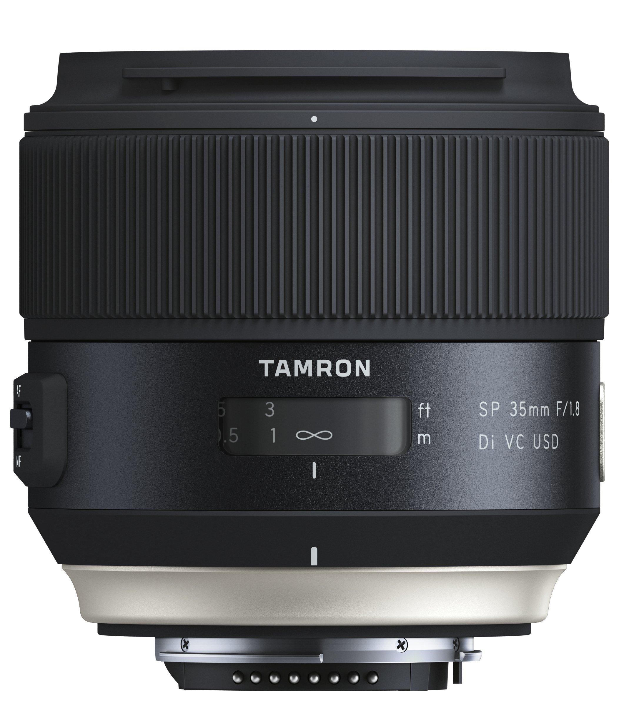 Однофокусний об єктив TAMRON SP35mm Di VC для Nikon повного розміру, сумісний з F012N F1.8
Однофокусний об єктив TAMRON SP35mm Di VC для Nikon повного розміру, сумісний з F012N F1.8