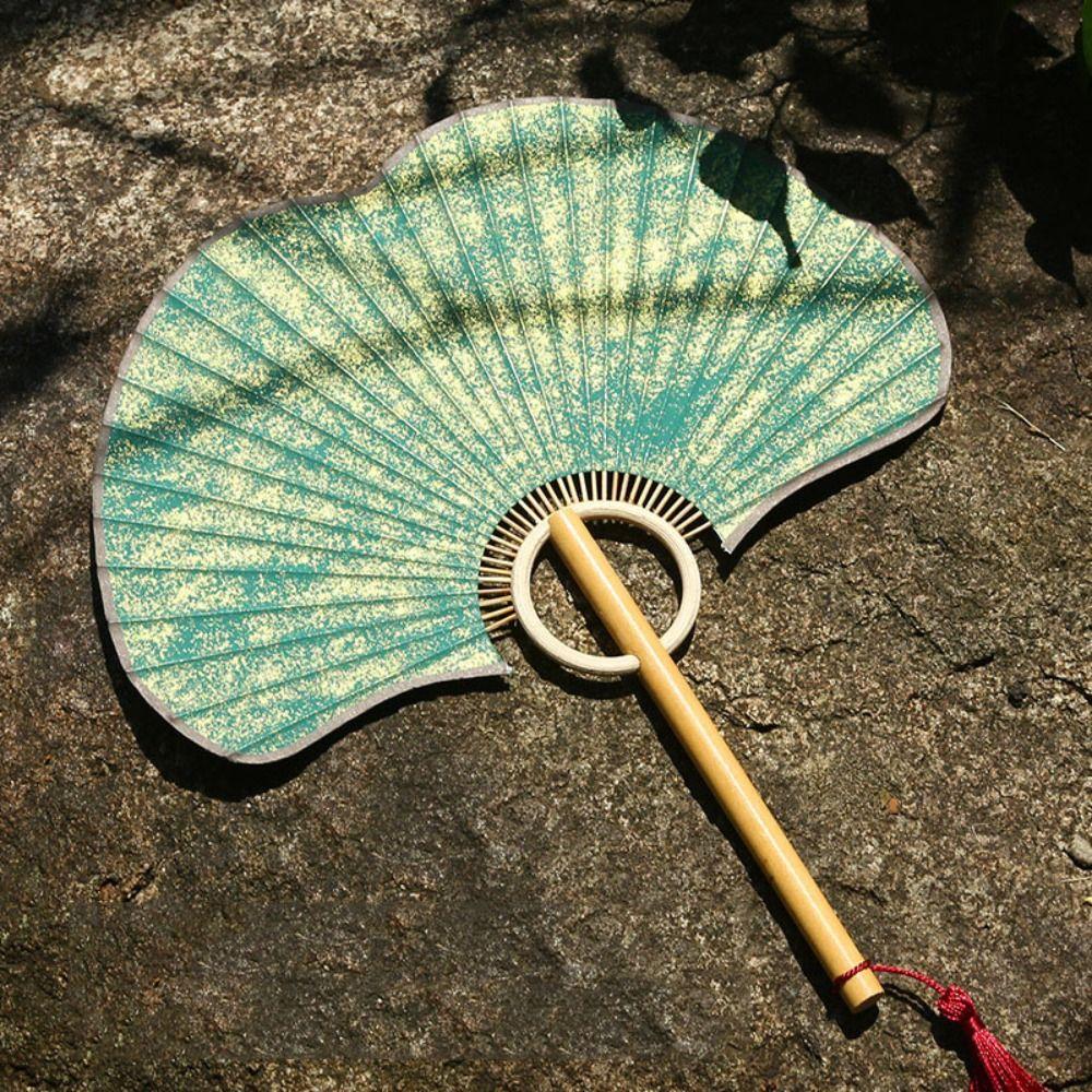 Double-sided Ginkgo Round Fan Exquisite Chinese Round Fan Creative Hand Circular Fan Summer Decor зелёный
Double-sided Ginkgo Round Fan Exquisite Chinese Round Fan Creative Hand Circular Fan Summer Decor зелёный