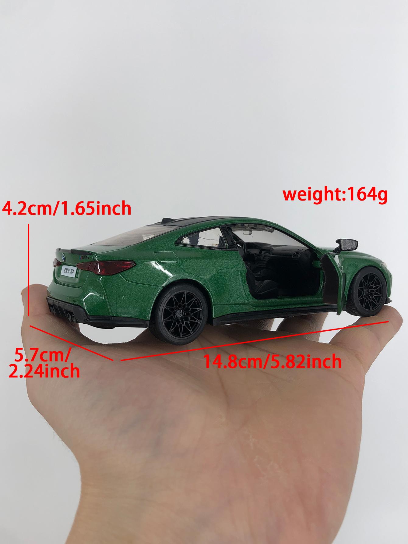 CCA 1:32 BMW M4 G82 model car, zinc alloy metal ornament, collectible gift car зелёный
CCA 1:32 BMW M4 G82 model car, zinc alloy metal ornament, collectible gift car зелёный