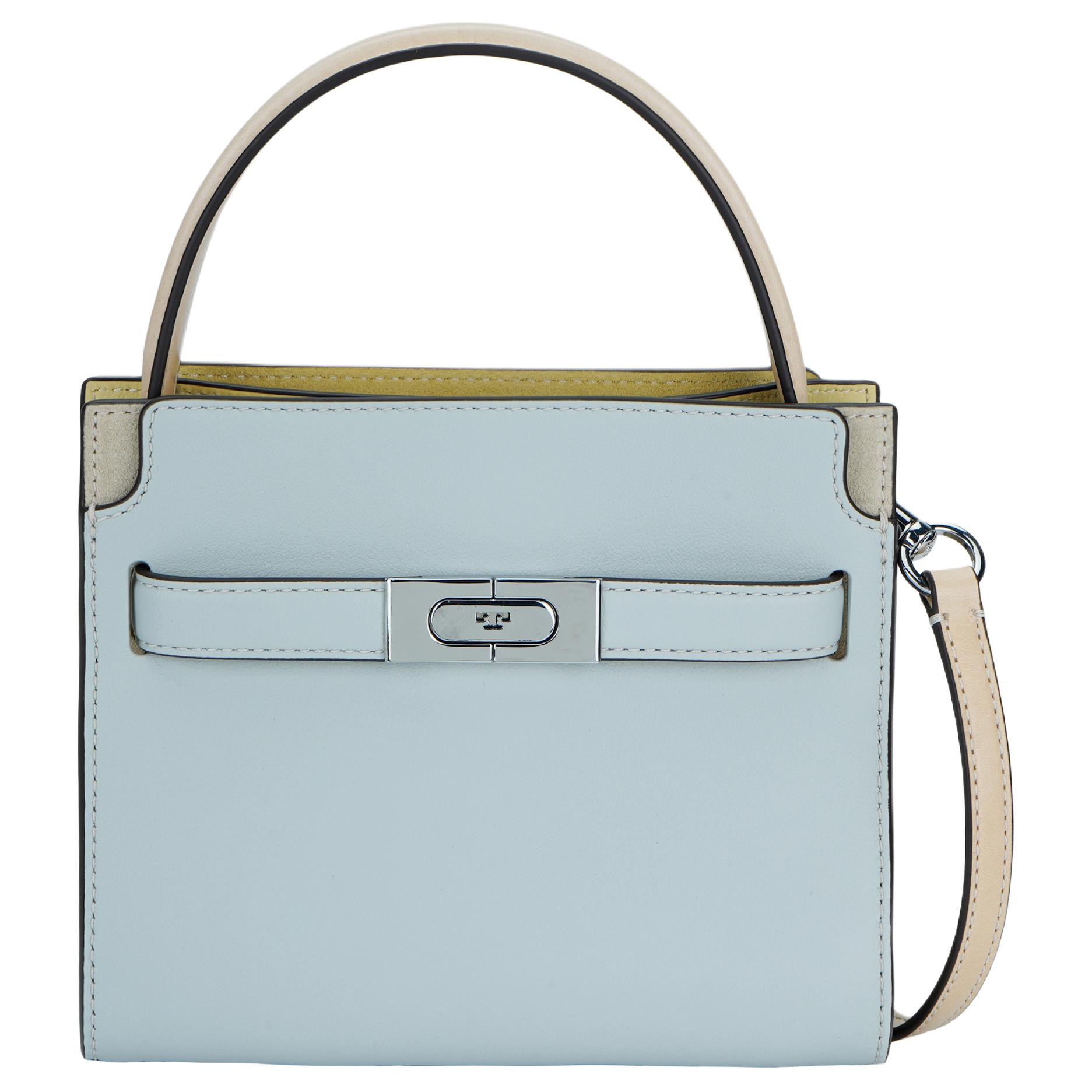 Tory Burch Lee Radziwill Шкіряна міні-сумка на плече/кросбоді з декором-ключем і замком Жіночі сумки Колір: Пір яно-сірий 154589-020 Basic Set (Bag+Dust Bag)
Tory Burch Lee Radziwill Шкіряна міні-сумка на плече/кросбоді з декором-ключем і замком Жіночі сумки Колір: Пір яно-сірий 154589-020 Basic Set (Bag+Dust Bag)
