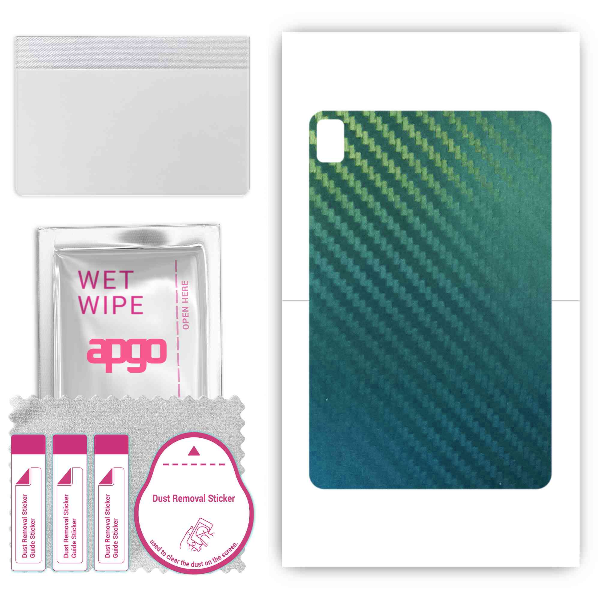 apgo Protective Skin Sticker for the back compatible with Huawei MatePad Pro 12.6, Wrap Film, Foil, Vinyl - Pattern Carbon Chameleon CAKA1
apgo Protective Skin Sticker for the back compatible with Huawei MatePad Pro 12.6, Wrap Film, Foil, Vinyl - Pattern Carbon Chameleon CAKA1