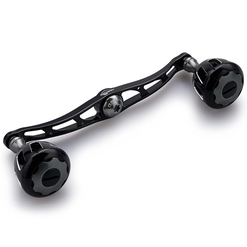 HEIGHTEN 130/120mm reel handle Equipped with 32mm knob shimano daiwa abu garcia common use bait reel for Wheel Series (Black & Gunmetal) (527)
HEIGHTEN 130/120mm reel handle Equipped with 32mm knob shimano daiwa abu garcia common use bait reel for Wheel Series (Black & Gunmetal) (527)