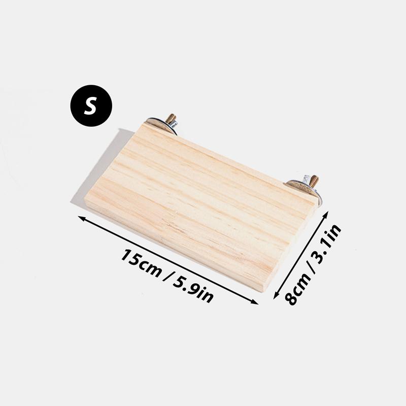 Wood Stand Platform Pet Bird Toys Parrot Rack Hamster Perches Paw Clean Cage Board Accessories for Gerbils Mice Wood Toys
Wood Stand Platform Pet Bird Toys Parrot Rack Hamster Perches Paw Clean Cage Board Accessories for Gerbils Mice Wood Toys