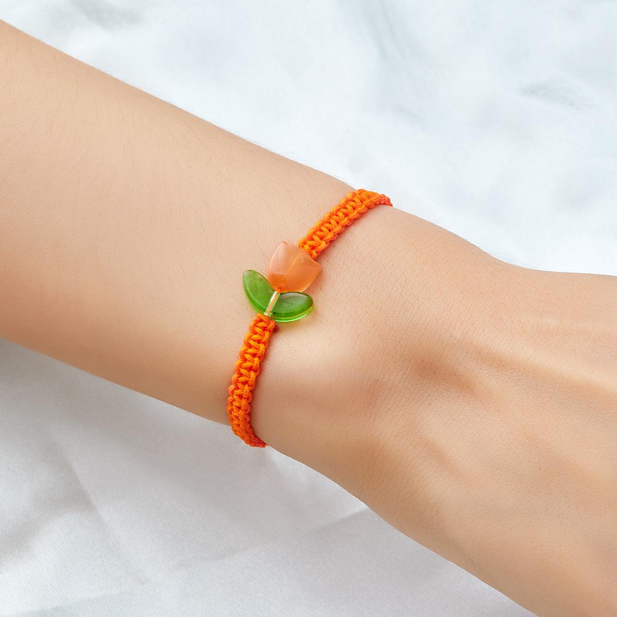 Y2K Colorful Handmade Tulip Beaded Bracelet for Women Girls Cute Flower Friendship Bracelet Summer Beach Accessorie Jewelry Gift
Y2K Colorful Handmade Tulip Beaded Bracelet for Women Girls Cute Flower Friendship Bracelet Summer Beach Accessorie Jewelry Gift