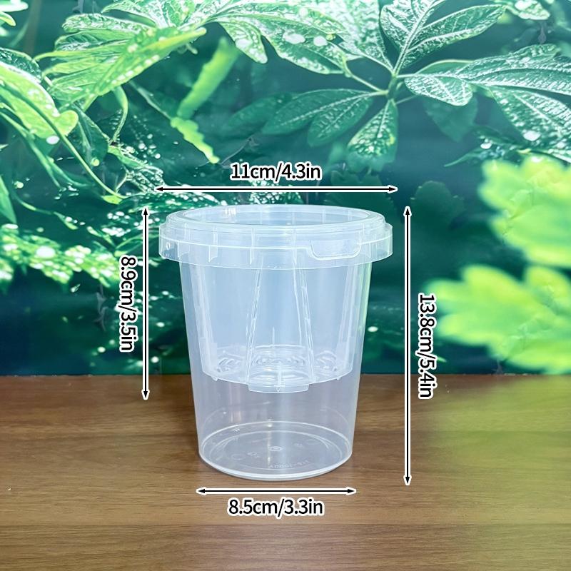 Root Control Plastic Flower Pot Breathable Orchids Flower Pot Double-Layer Water Storage Plant Pot Automatic Water-Absorbing Pot Set
Root Control Plastic Flower Pot Breathable Orchids Flower Pot Double-Layer Water Storage Plant Pot Automatic Water-Absorbing Pot Set