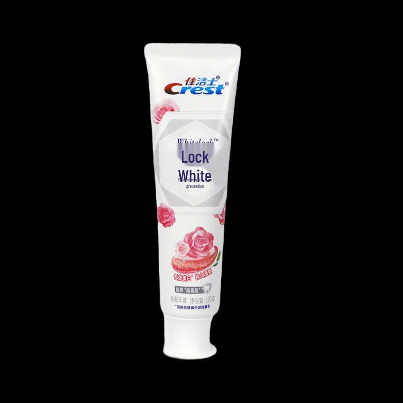 Crest Dual-Color Lock White Toothpaste
Crest Dual-Color Lock White Toothpaste