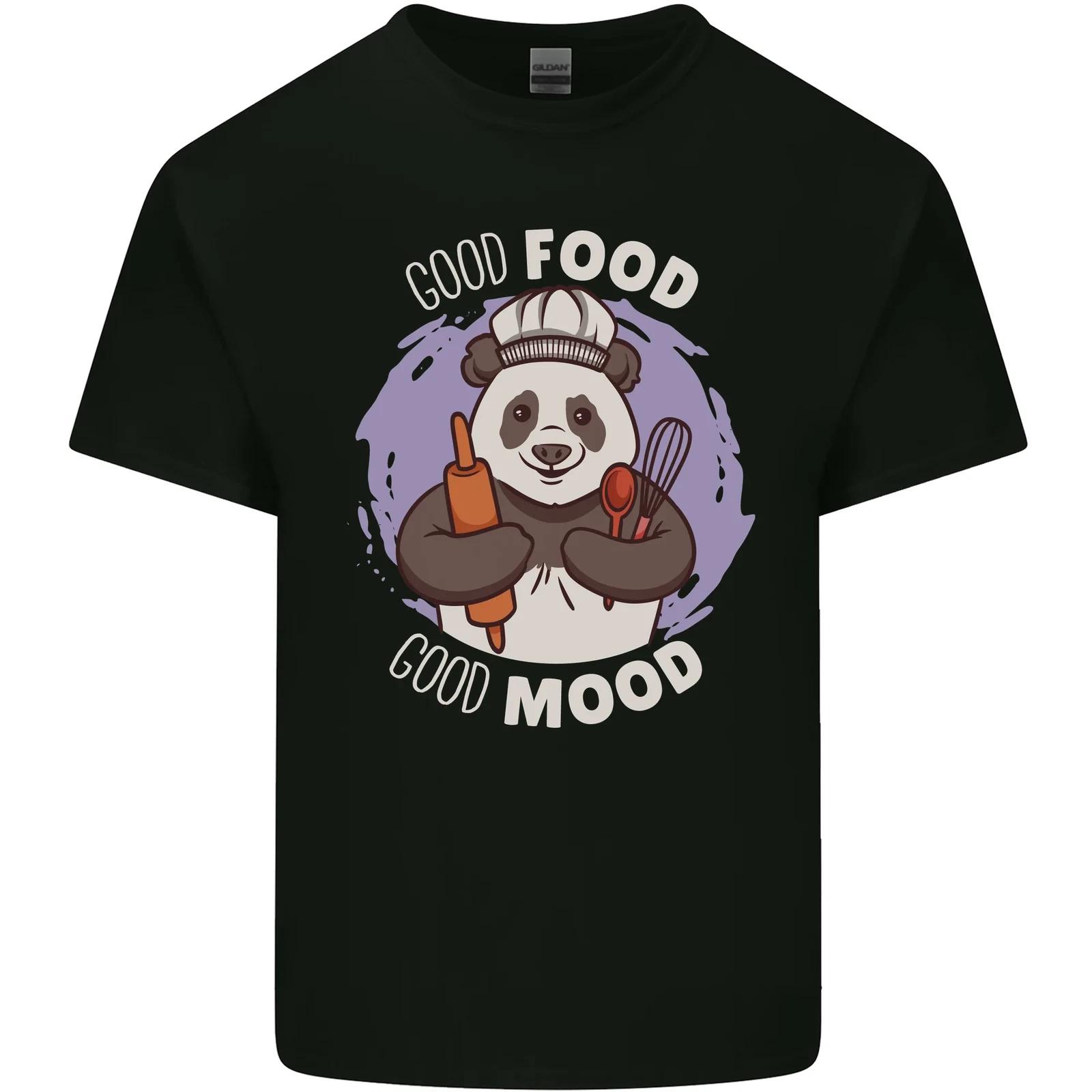 Good Food Good Mood Funny Panda Chef BBQ Kids T-Shirt Childrens S
Good Food Good Mood Funny Panda Chef BBQ Kids T-Shirt Childrens S