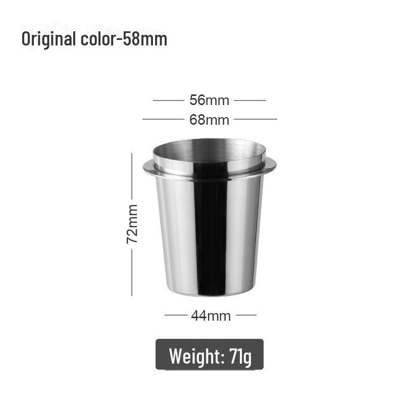Чашка для кофейного порошка из нержавеющей стали 304: Универсальная ручка для сбора порошка эспрессо 51–58 мм и чашка для ароматизации зерен
Чашка для кофейного порошка из нержавеющей стали 304: Универсальная ручка для сбора порошка эспрессо 51–58 мм и чашка для ароматизации зерен