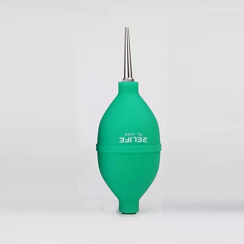 RELIFE RL-043A Long Nozzle Rubber Air Blower Dust Cleaner for Mobile Phone Tablet PC PCB Keyboard Camera Lens Cleaning Tools зелений
RELIFE RL-043A Long Nozzle Rubber Air Blower Dust Cleaner for Mobile Phone Tablet PC PCB Keyboard Camera Lens Cleaning Tools зелений