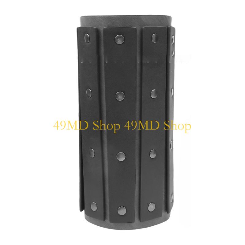 49MD Metal Rivets Wrist Guard Male Role Play Medieval Knight Boxing Wristbands Adjustable Grommets Gauntlets Arm Armors чёрный
49MD Metal Rivets Wrist Guard Male Role Play Medieval Knight Boxing Wristbands Adjustable Grommets Gauntlets Arm Armors чёрный