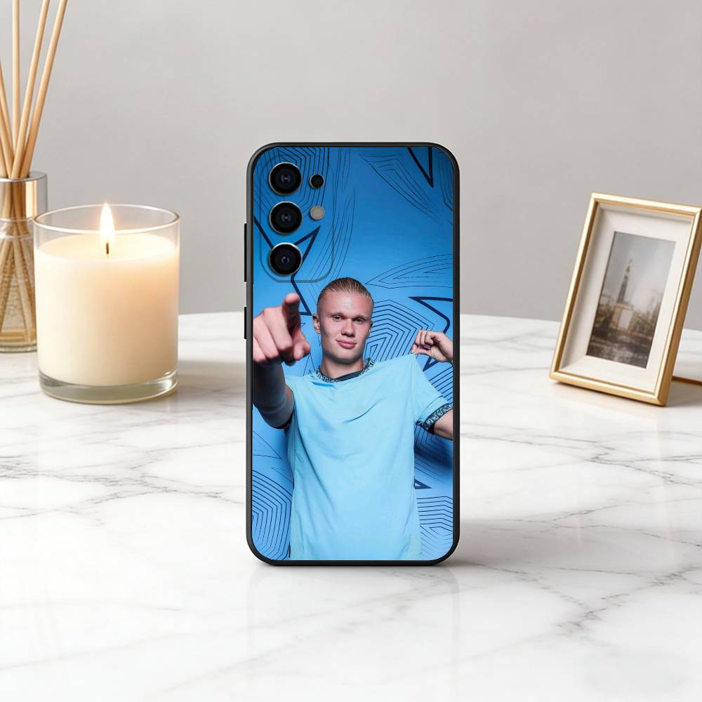 Football E-Erling H-Haaland-EH Phone Case Black Silicone Soft For Samsung S25,S24,S21,S22,S23,S30,Ultra,S20,Plus,Fe,Lite Samsung S23ULTRA5G
Football E-Erling H-Haaland-EH Phone Case Black Silicone Soft For Samsung S25,S24,S21,S22,S23,S30,Ultra,S20,Plus,Fe,Lite Samsung S23ULTRA5G