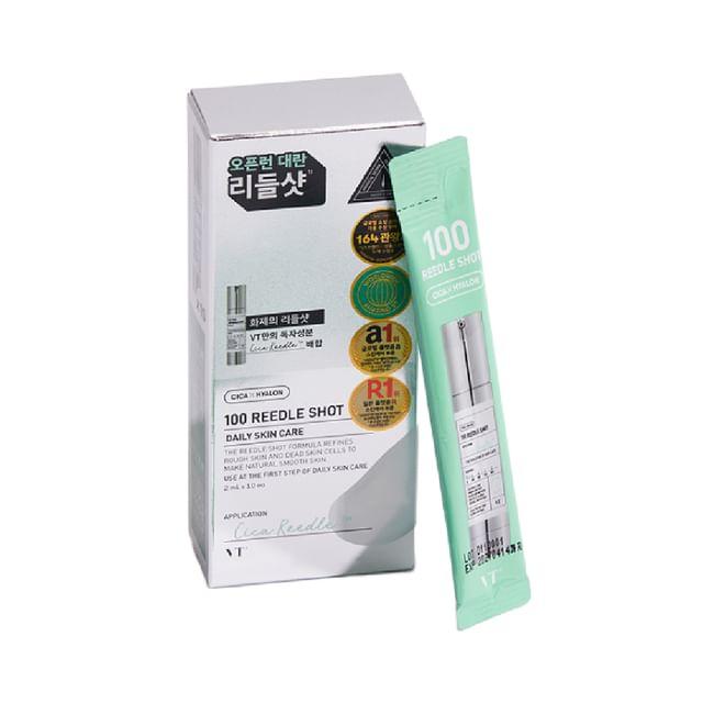 VT - Reedle Shot 100 Stick Pouch 2ml x 10 pcs
VT - Reedle Shot 100 Stick Pouch 2ml x 10 pcs