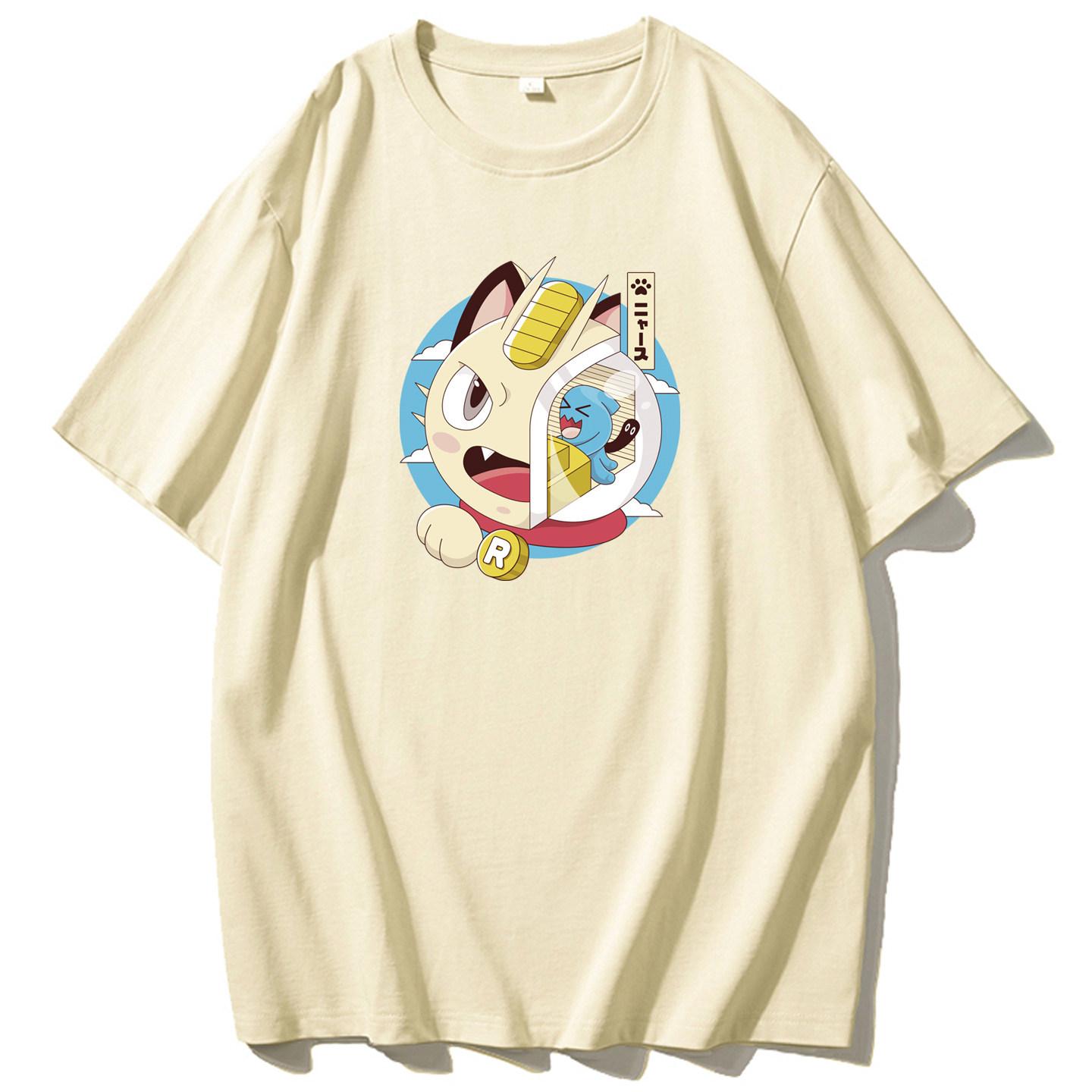 Rocket Team Meow Meow Cat Short Sleeve Pok É Mon Tshirt Pok É Mon Sure Sure Weng Mens Tshirt Cotton Summer 4XL
Rocket Team Meow Meow Cat Short Sleeve Pok É Mon Tshirt Pok É Mon Sure Sure Weng Mens Tshirt Cotton Summer 4XL