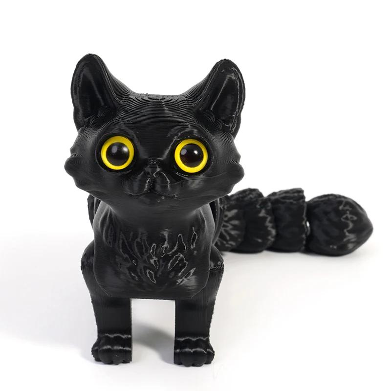 3D Printed Cute Cats Movable Joint Fidgeting Toy Sets Stress Ease Relaxation Desktop Ornament Kid Figurine Toy Set For Adults Kids Gift
3D Printed Cute Cats Movable Joint Fidgeting Toy Sets Stress Ease Relaxation Desktop Ornament Kid Figurine Toy Set For Adults Kids Gift