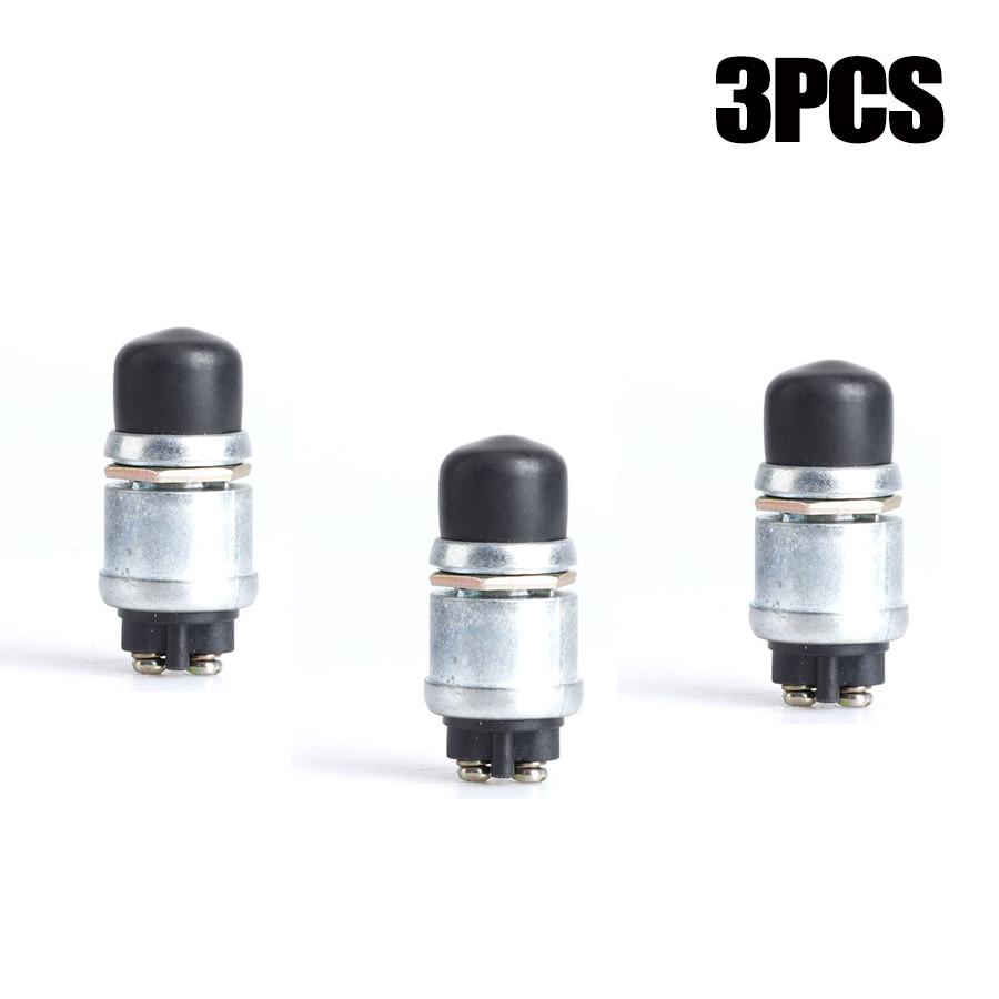 3 waterproof switches with push button for car, boat, horn, engine start, starter, 12v
3 waterproof switches with push button for car, boat, horn, engine start, starter, 12v