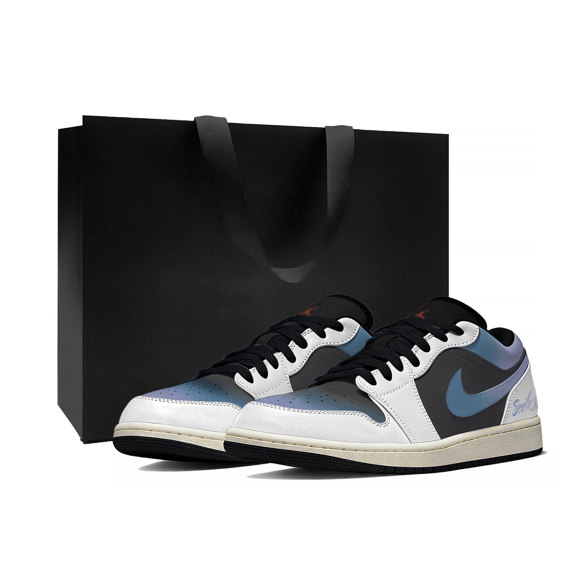 Jordan Air Jordan 1 Slip Resistant Abrasion Resistant Low top Vintage Basketball Shoes Unisex Blue Pink Black White 553558-081(Team661-) 43
Jordan Air Jordan 1 Slip Resistant Abrasion Resistant Low top Vintage Basketball Shoes Unisex Blue Pink Black White 553558-081(Team661-) 43