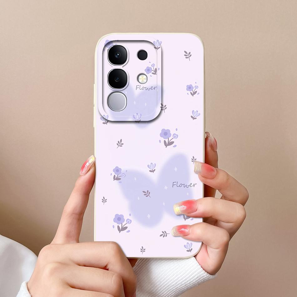 For Vivo Y29 Y29S Phone Case Cute Design Soft Liquid Silicone Shockproof Bumper For Vivo Y 29 4G 5G Full Protection Cover Funda Vivo Y29 (4G)
For Vivo Y29 Y29S Phone Case Cute Design Soft Liquid Silicone Shockproof Bumper For Vivo Y 29 4G 5G Full Protection Cover Funda Vivo Y29 (4G)