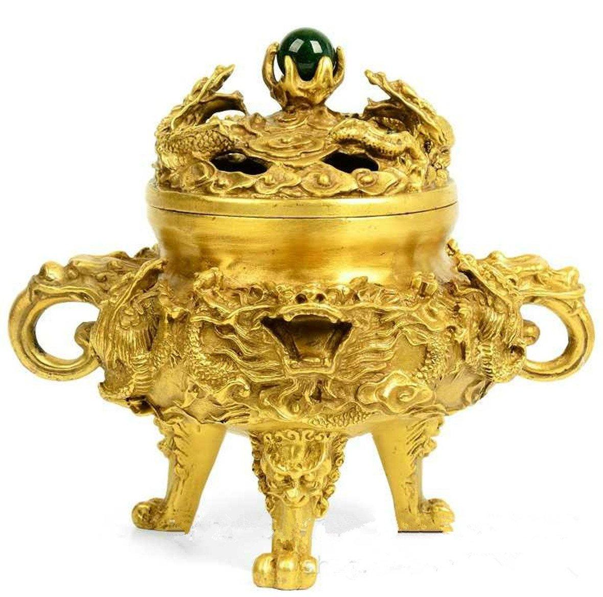 Feng Shui Goods Copper Feng Shui Kuzuryu Incense Burner Feng Shui Dragon Figurine Good Luck Prayer Financial Luck Prayer Good Luck Prayer Goods
Feng Shui Goods Copper Feng Shui Kuzuryu Incense Burner Feng Shui Dragon Figurine Good Luck Prayer Financial Luck Prayer Good Luck Prayer Goods