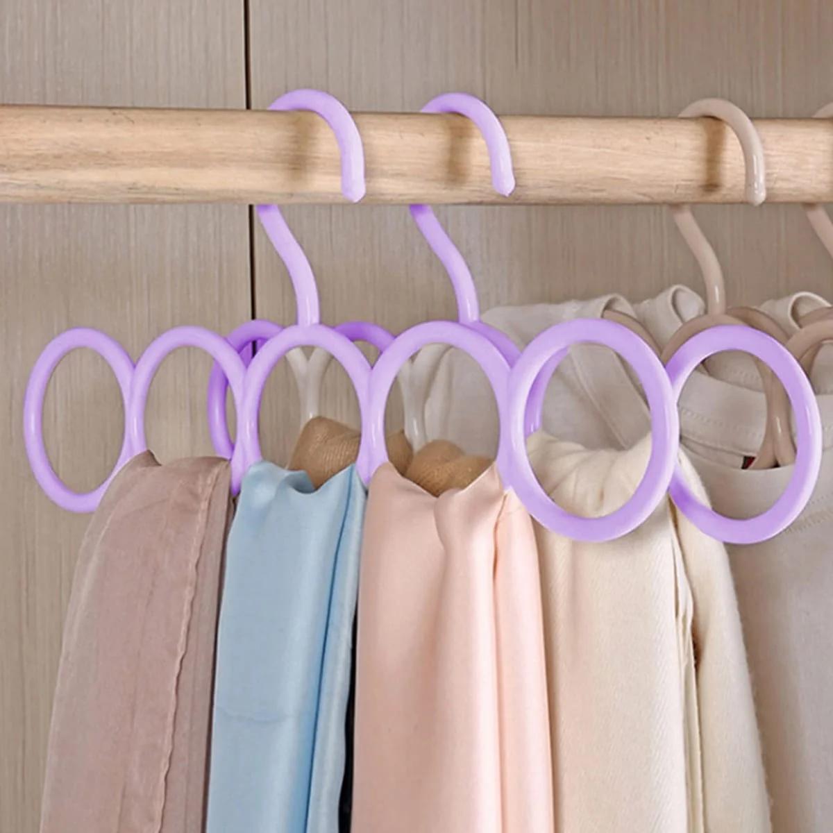 5pcs Plastic Solid Pants Hanger Multifunctional Hanger Circle Space Saving Ties Scarf Socks Storage Hanger Laundry Drying Rack 5pcs фиолетовый
5pcs Plastic Solid Pants Hanger Multifunctional Hanger Circle Space Saving Ties Scarf Socks Storage Hanger Laundry Drying Rack 5pcs фиолетовый