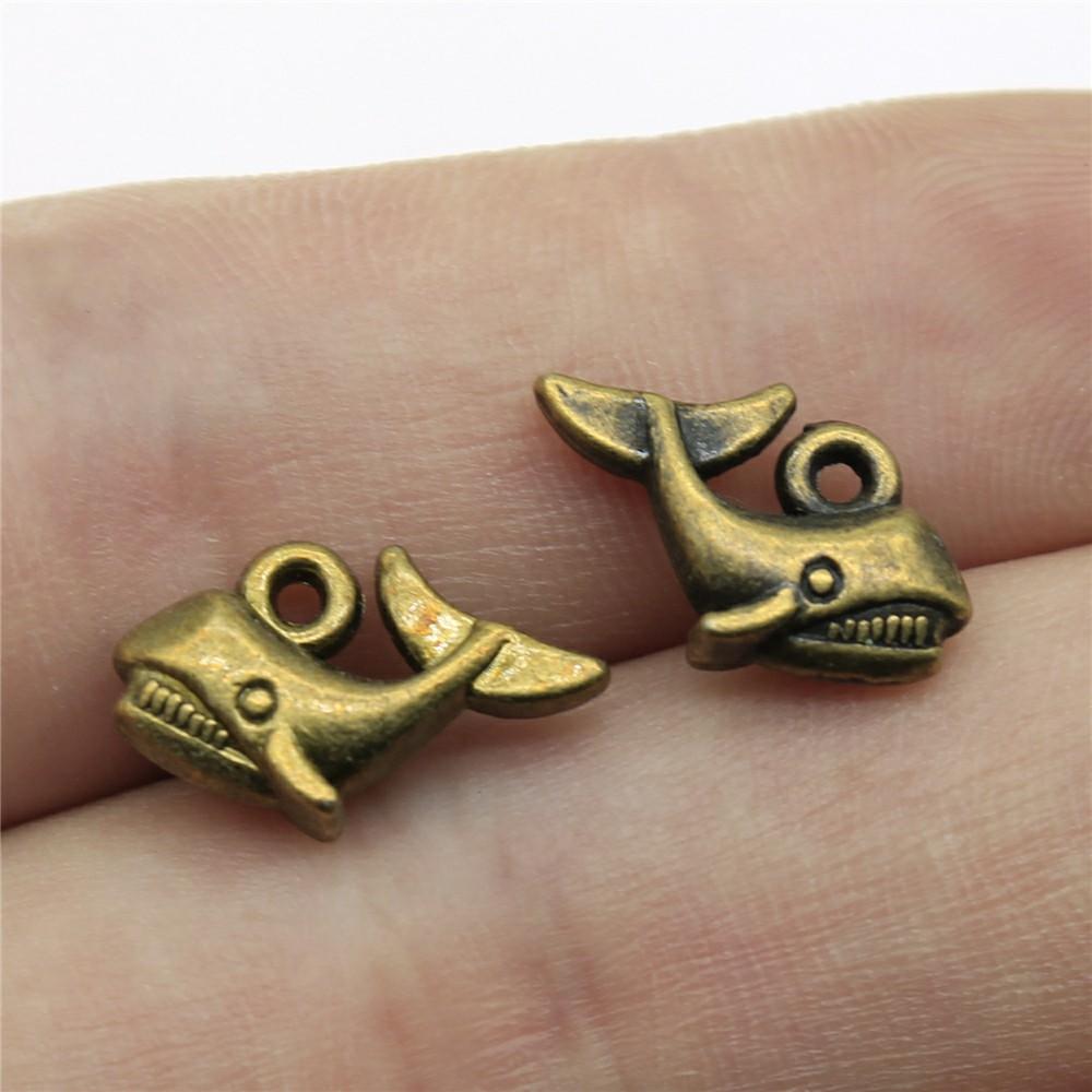 10pcs Shark Charms For Jewelry Making Fish Charms Pendant Marine Life Sea Animal Charms DIY Crafts Making Findings
10pcs Shark Charms For Jewelry Making Fish Charms Pendant Marine Life Sea Animal Charms DIY Crafts Making Findings