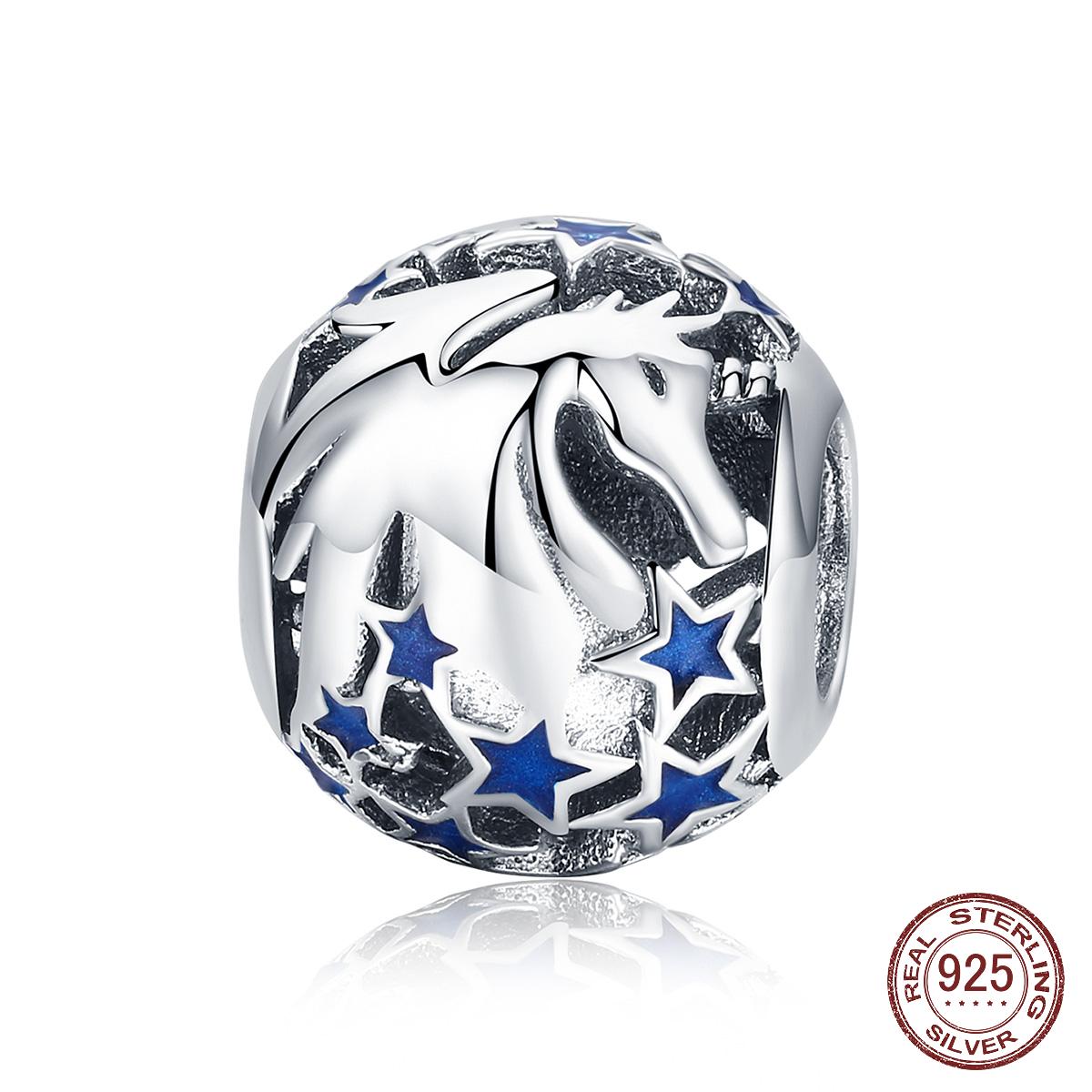 925 стерлингового серебра Единорог Цветущая звезда Бусины Fit Charm Браслеты Ожерелья Ювелирные аксессуары
925 стерлингового серебра Единорог Цветущая звезда Бусины Fit Charm Браслеты Ожерелья Ювелирные аксессуары