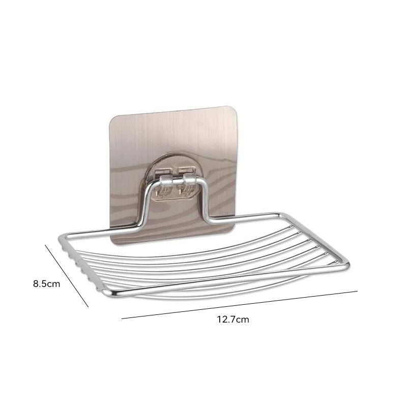 2026 New Stainless Steel Soap Rack Soap Box Light Luxury Shelf Punch-free Nail-free Bathroom Single Layer Drain Wall Hanging
2026 New Stainless Steel Soap Rack Soap Box Light Luxury Shelf Punch-free Nail-free Bathroom Single Layer Drain Wall Hanging