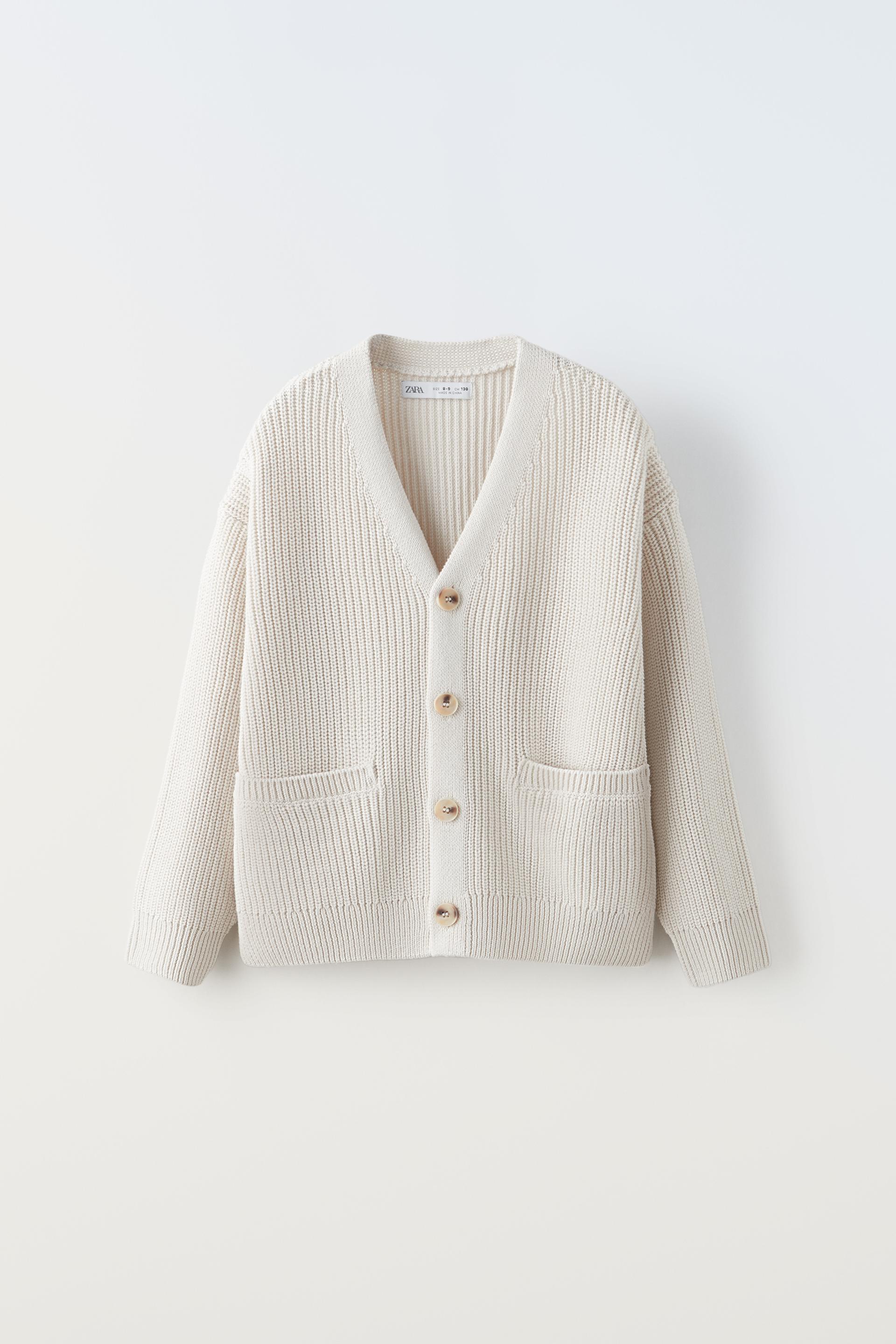 ТРИКОТАЖНЫЙ КАРДИГАН С КАРМАНАМИ 
ТРИКОТАЖНЫЙ КАРДИГАН С КАРМАНАМИ