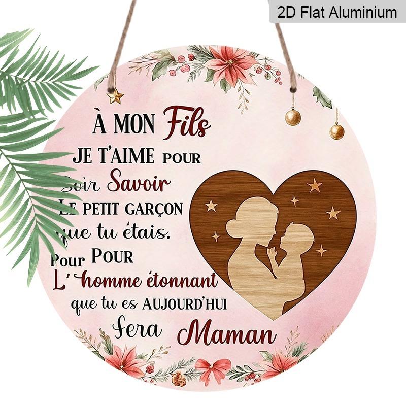 2D Flat, Retro-style High-end Aluminum Wall Decorations in Various Sizes, Themed Declaration of Mother and Child Love, Are The Perfect Choice for 20*20cm
2D Flat, Retro-style High-end Aluminum Wall Decorations in Various Sizes, Themed Declaration of Mother and Child Love, Are The Perfect Choice for 20*20cm