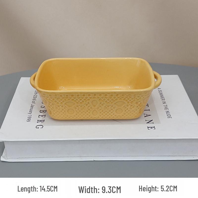 Food Magician Creative Ceramic Double-Ear Fruit Bowl - Household Breakfast & Office Tableware жёлтый
Food Magician Creative Ceramic Double-Ear Fruit Bowl - Household Breakfast & Office Tableware жёлтый