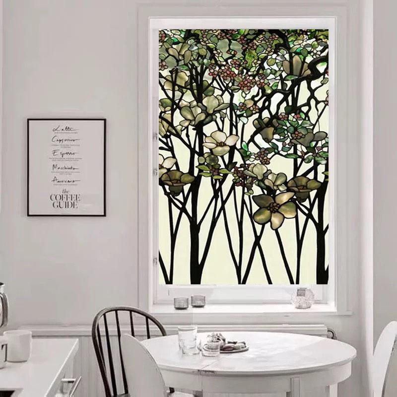 Custom Size Church Decorative Window Film 3D Tree Stained Glass Sticker Frosted Privacy Film Static Cling for Home Office Glass 40X50cm
Custom Size Church Decorative Window Film 3D Tree Stained Glass Sticker Frosted Privacy Film Static Cling for Home Office Glass 40X50cm