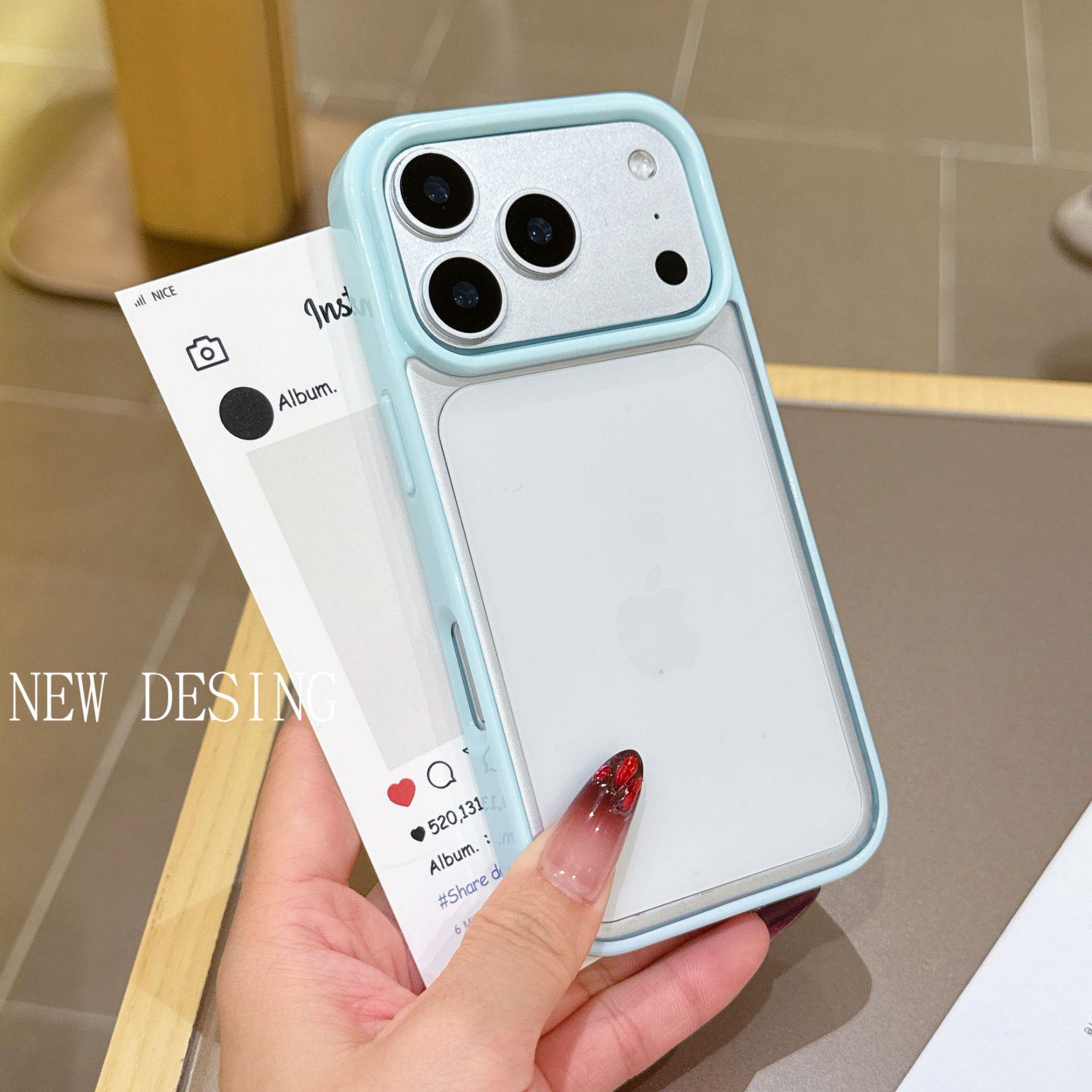 Candy Color Transparent Acrylic Phone Case for Apple iPhone 17 Pro Max/16 Pro Max/15 PM iPhone 11 небо синє кольору
Candy Color Transparent Acrylic Phone Case for Apple iPhone 17 Pro Max/16 Pro Max/15 PM iPhone 11 небо синє кольору