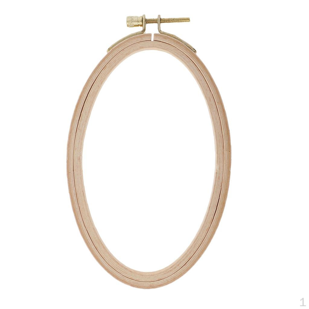 Beech Wood Embroidery Hoop Oval Stitch Ring for Handy Sewing Crafts, Handmade 16cm 13.7cm
Beech Wood Embroidery Hoop Oval Stitch Ring for Handy Sewing Crafts, Handmade 16cm 13.7cm